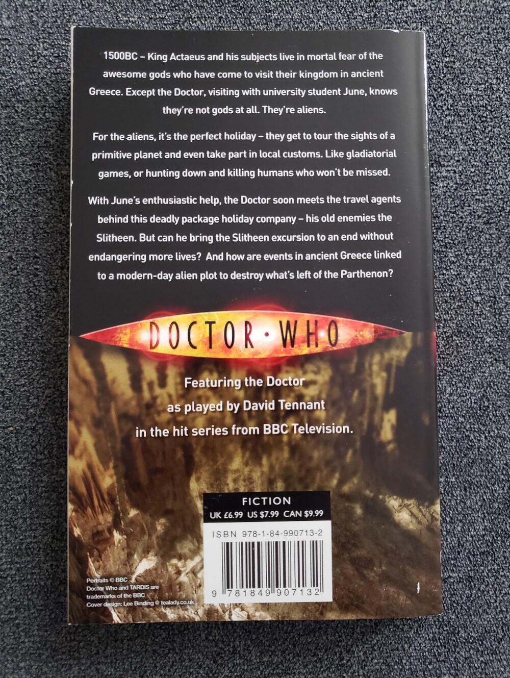 Doctor Who The Slitheen Excursion Book - Picture 3 of 3
